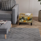 SUNKISSED LILY Mesita de Noche en Efecto Roble