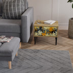 SUNKISSED LILY Mesita de Noche en Efecto Roble