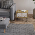 WILD TENDERNESS Nightstand in Oak Effect