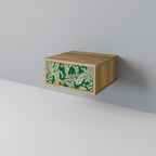 VERDANT PLEASURES Mesita de Noche en Efecto Roble