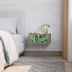 VERDANT PLEASURES Mesita de Noche en Efecto Roble