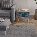 BLUE LEAVES Nightstand