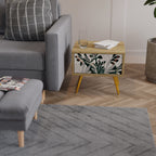 VERDURE FORMATION Mesita de Noche en Efecto Roble