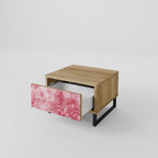 SWEET TROPICS Mesita de Noche en Efecto Roble