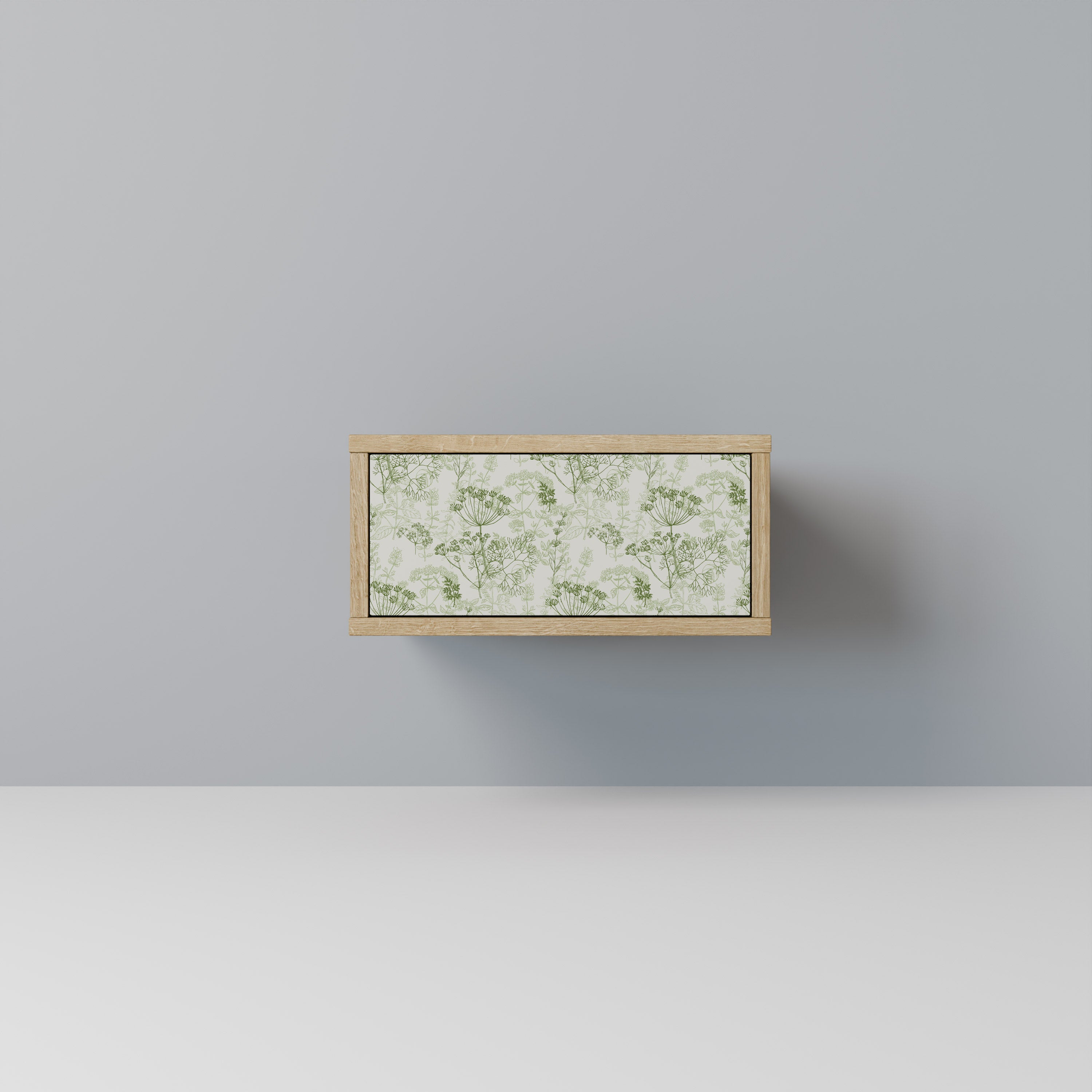 FENNEL BALDACHIN Nightstand in Oak Effect