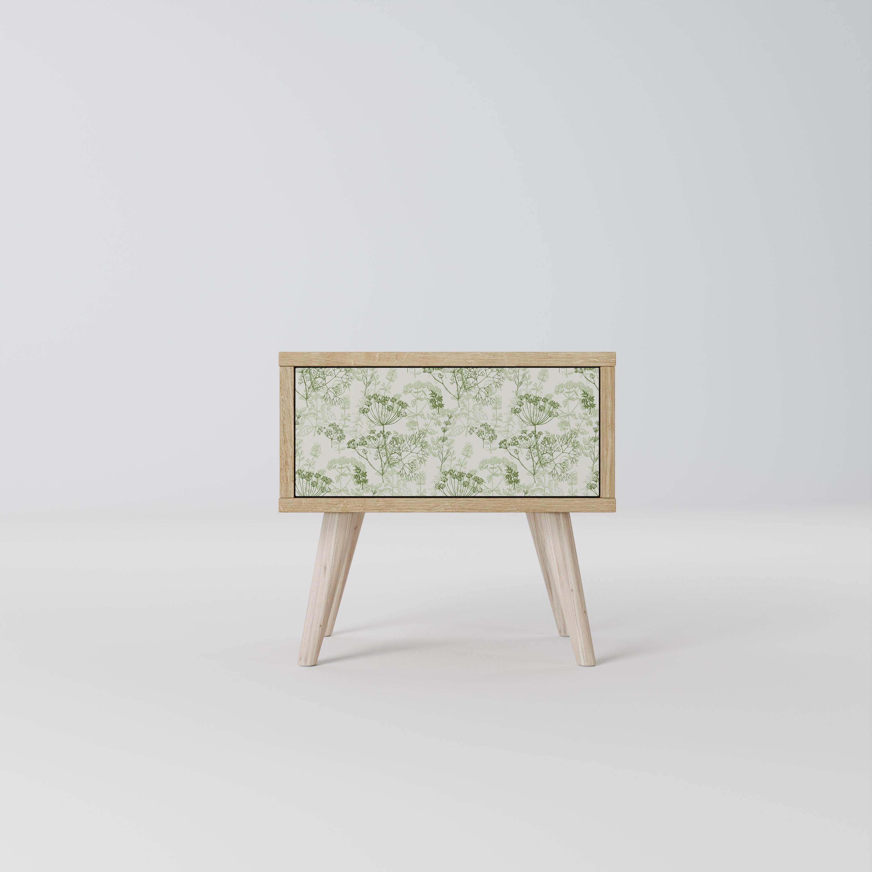 FENNEL BALDACHIN Nightstand in Oak Effect