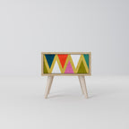 COLORFUL TRIANGLES Nightstand