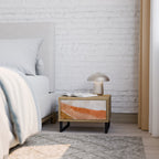 SANDHILLS SPLENDOUR Mesita de Noche en Efecto Roble