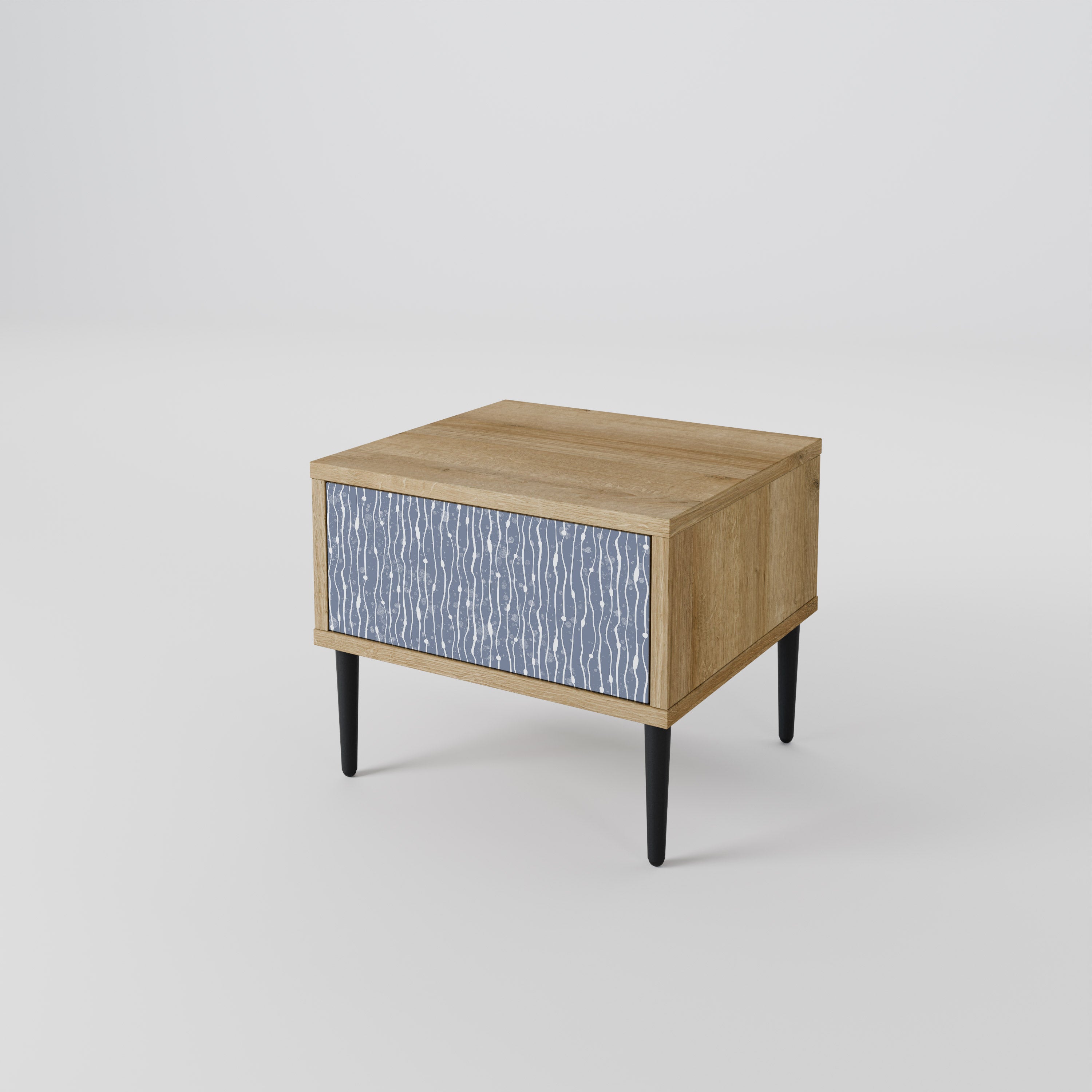 GRAPHITE RAIN Mesita de Noche