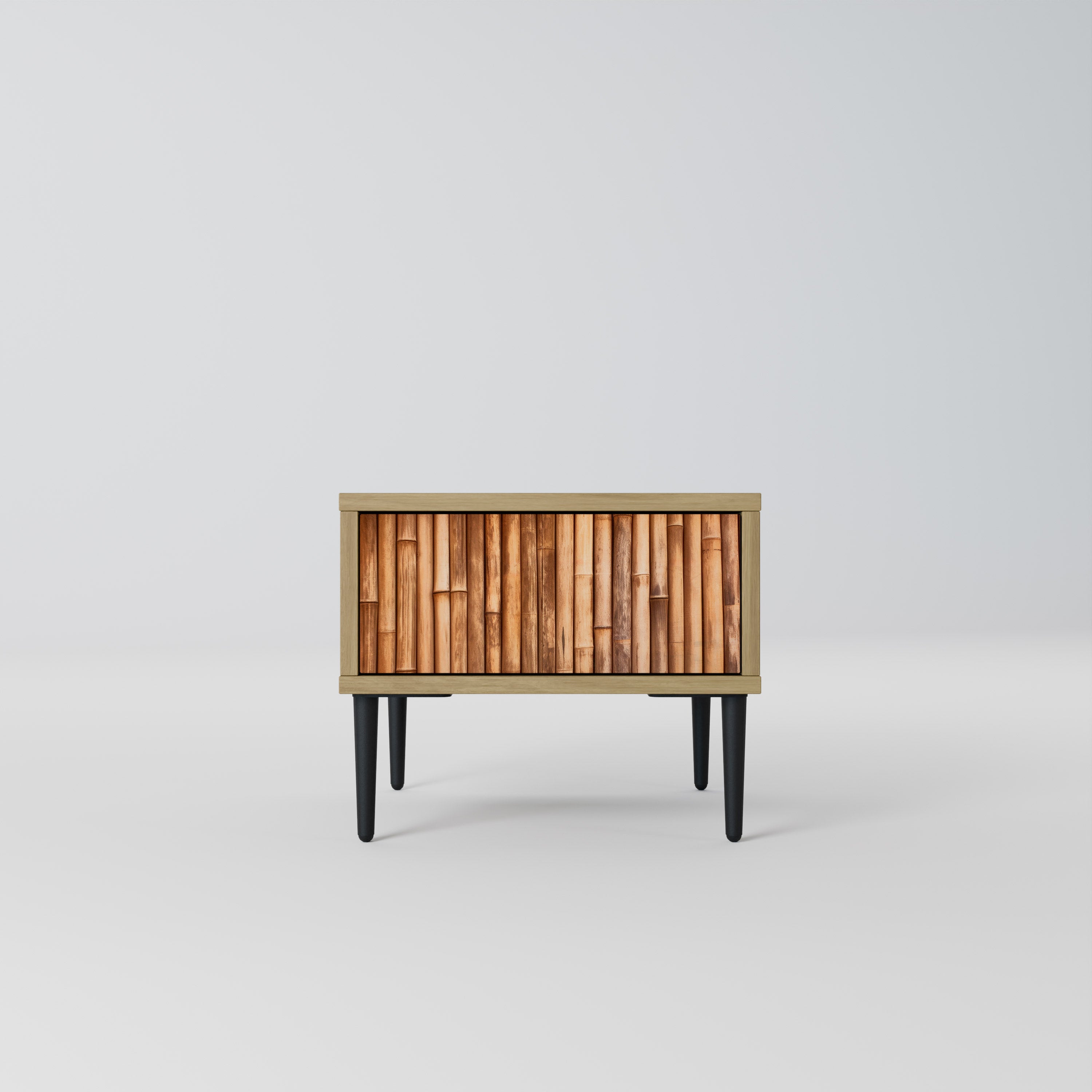 NATURAL WOOD Nightstand in Oak Effect