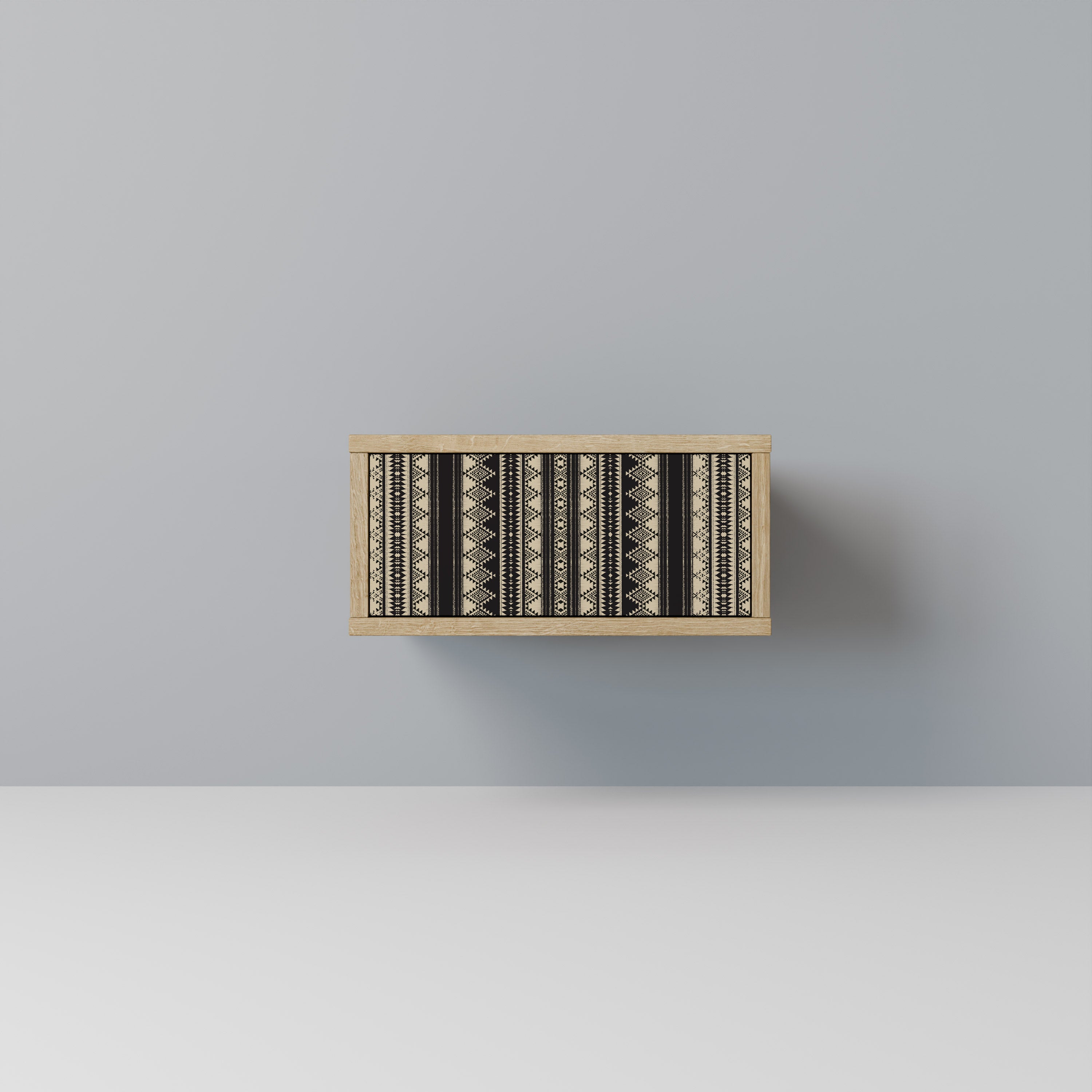 AZTEC Nightstand in Oak Effect
