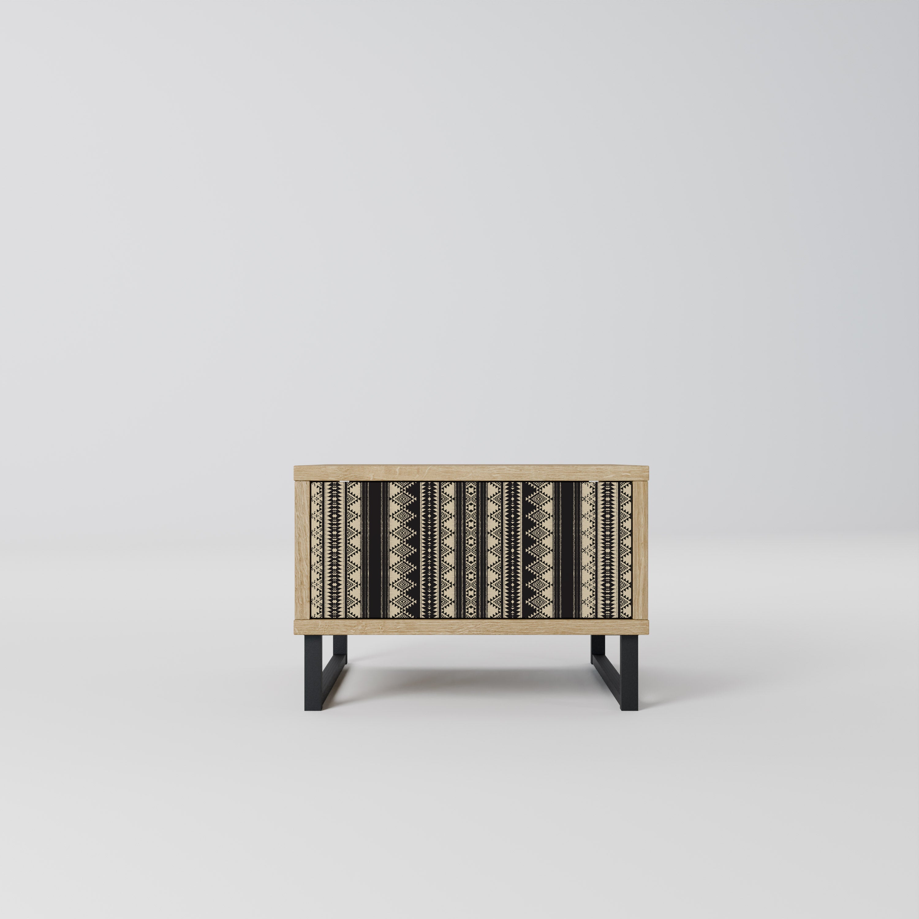 AZTEC Nightstand in Oak Effect