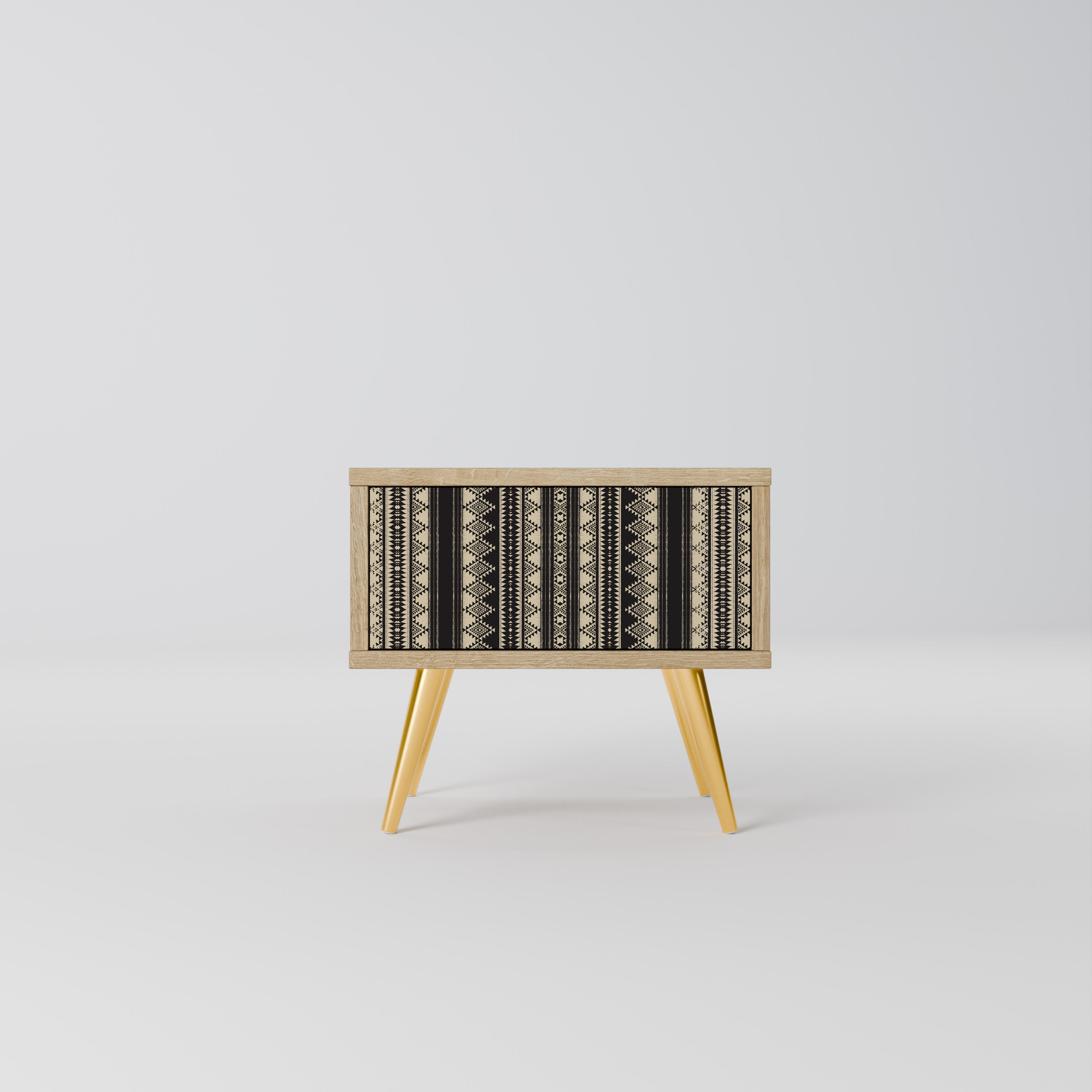 AZTEC Nightstand in Oak Effect
