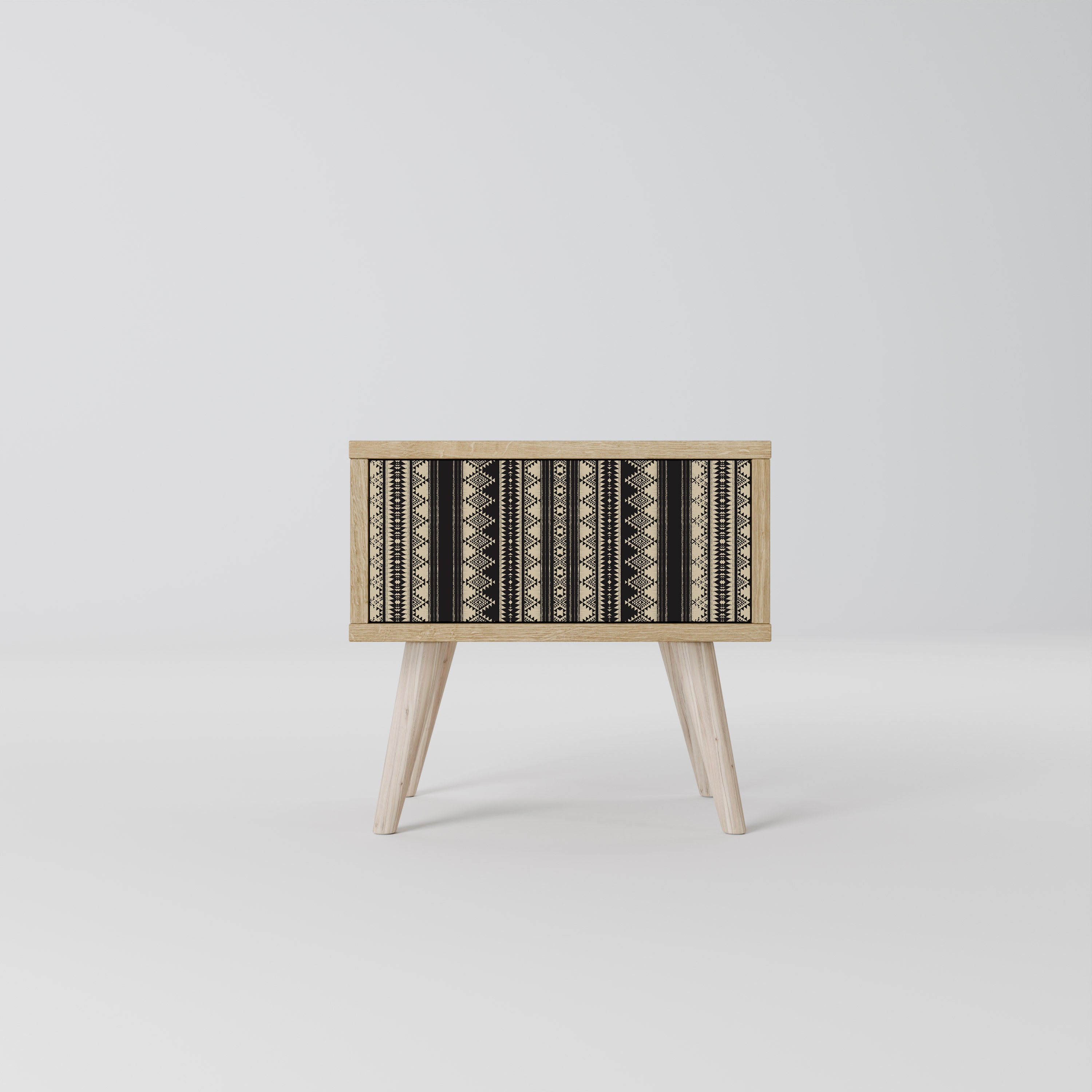 AZTEC Nightstand in Oak Effect