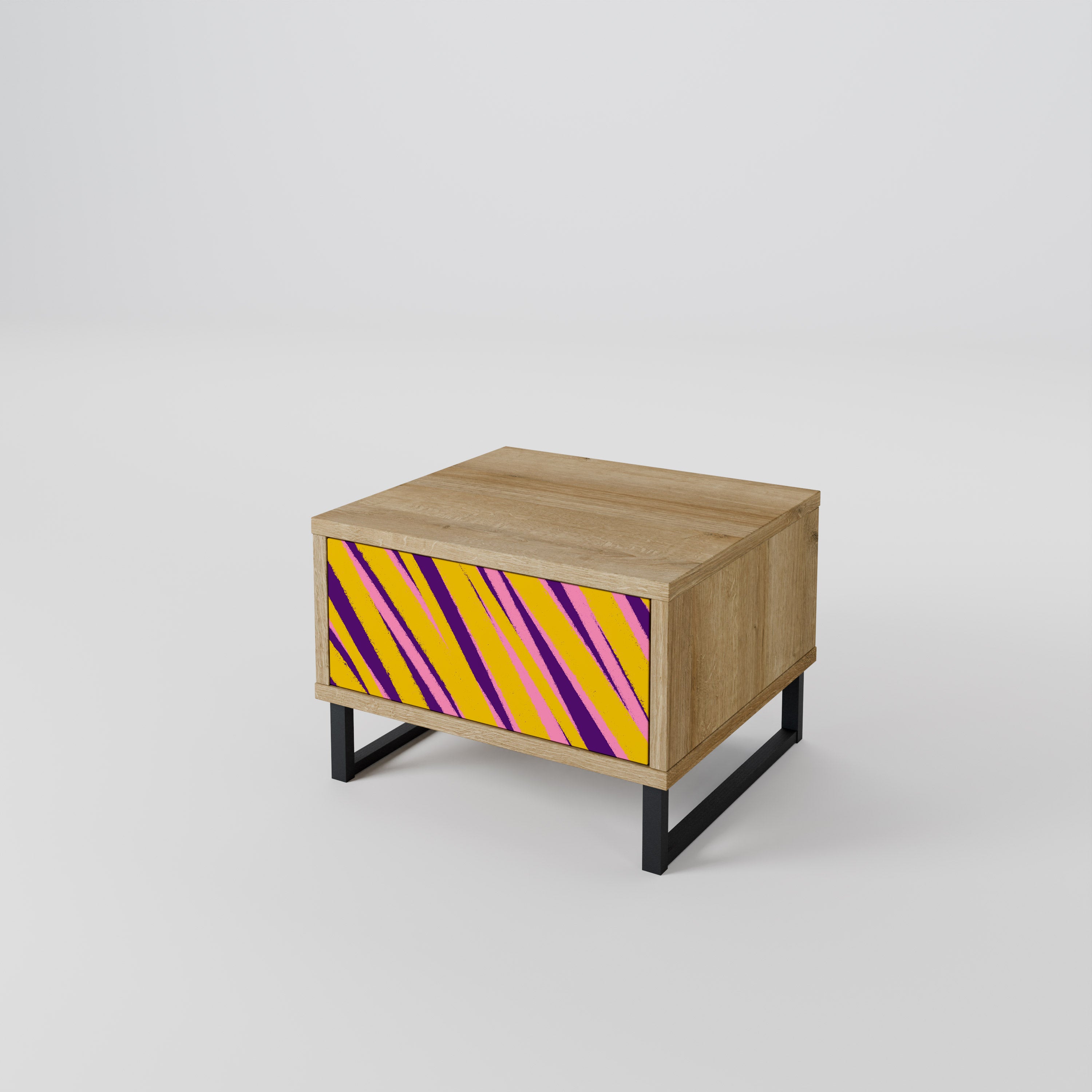 DREAMS COME TRUE Nightstand in Oak Effect