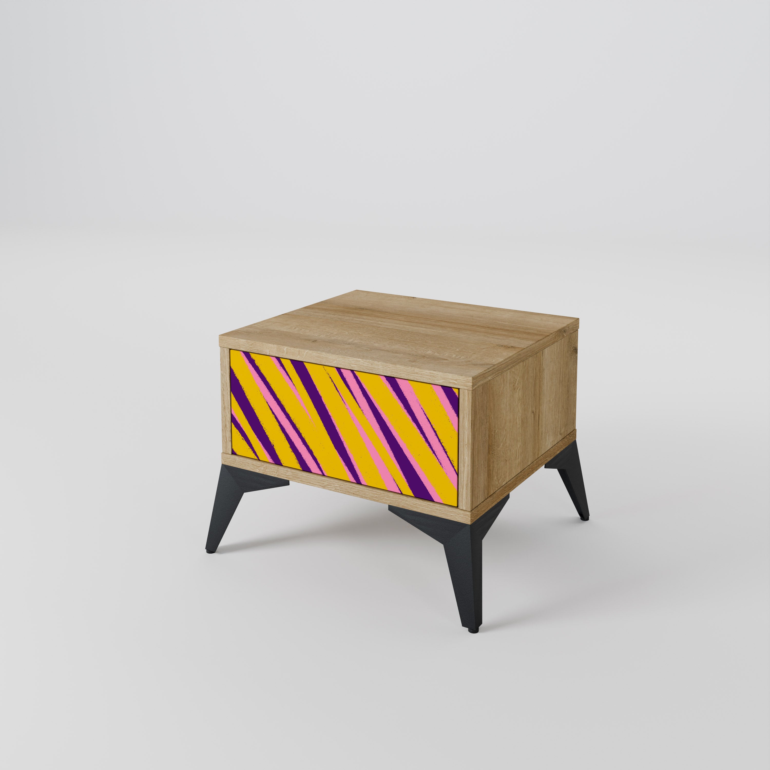 DREAMS COME TRUE Nightstand in Oak Effect