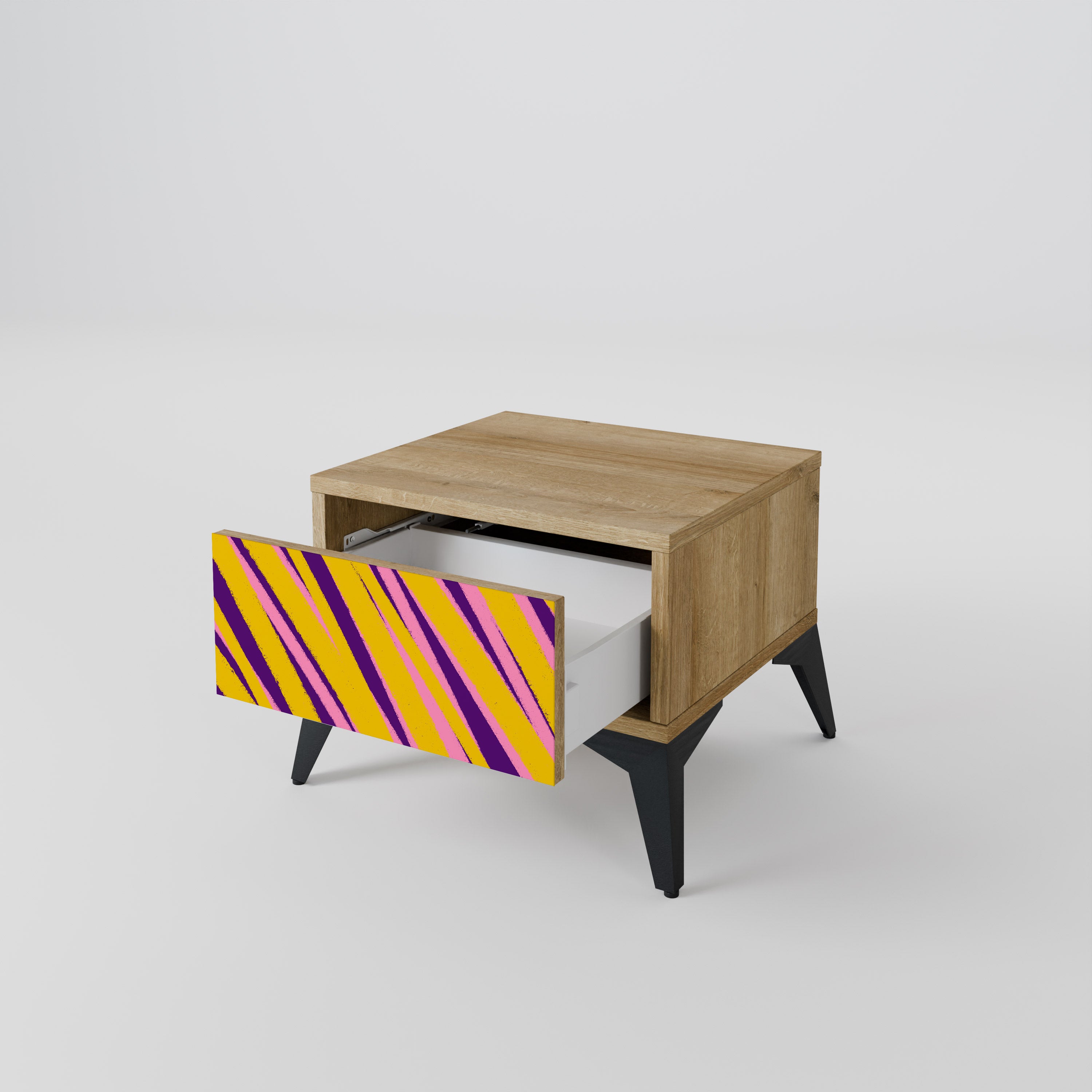 DREAMS COME TRUE Nightstand in Oak Effect