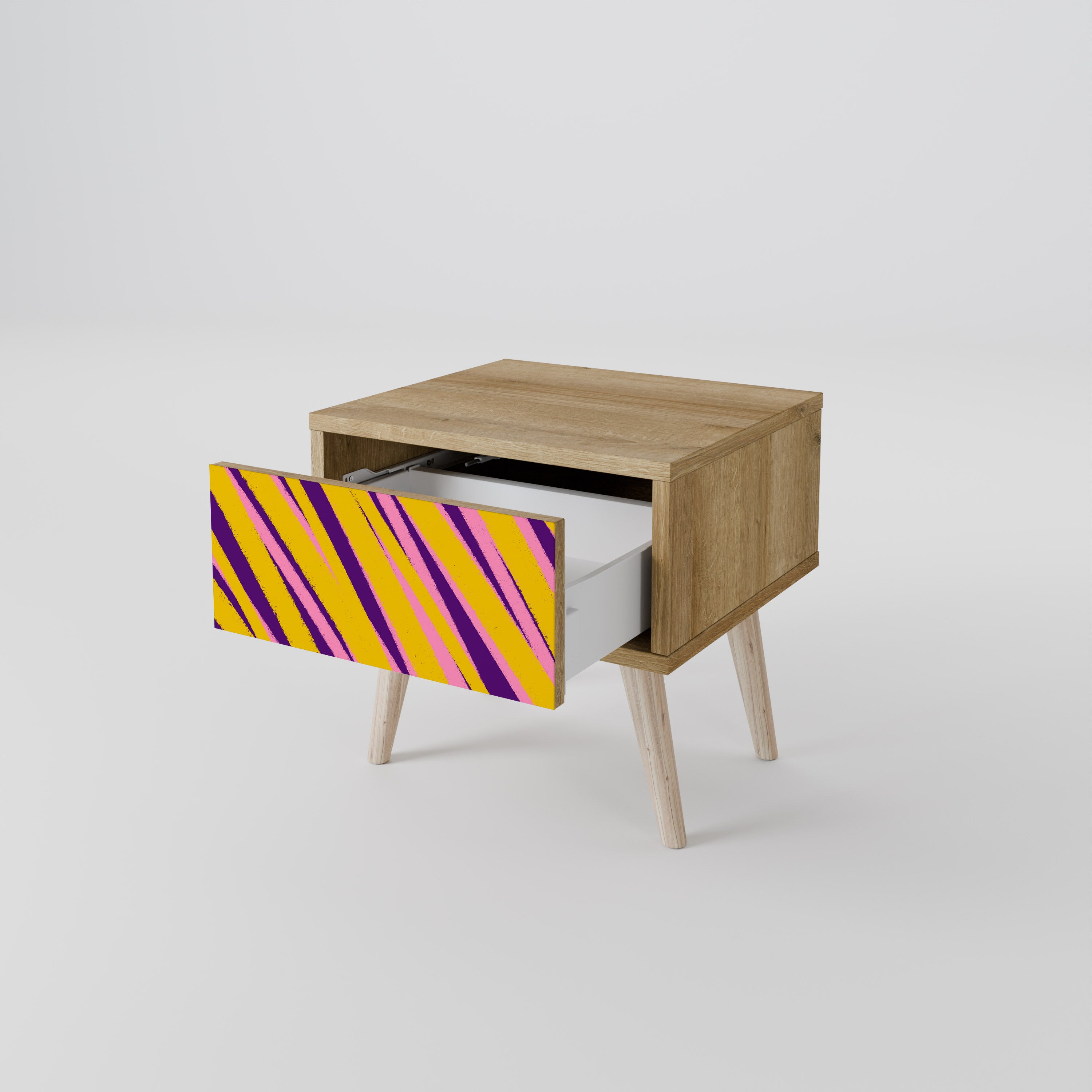 DREAMS COME TRUE Nightstand in Oak Effect