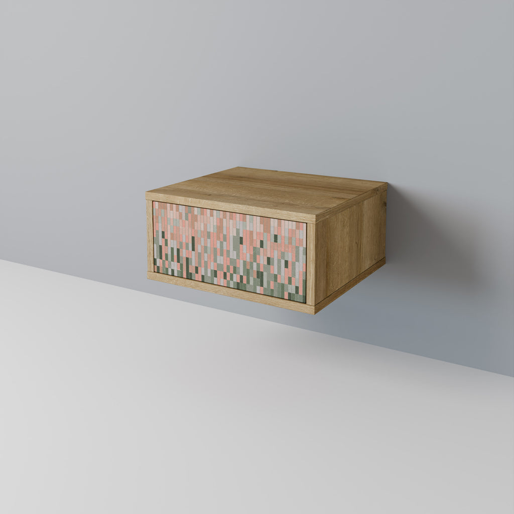 BUILDING THE FUTURE Nightstand in Oak Effect