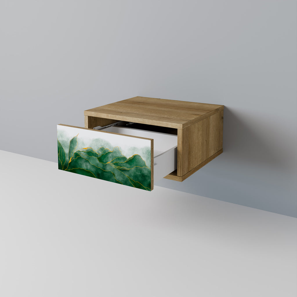 Mesita de noche EXPENSIVE NATURE efecto roble