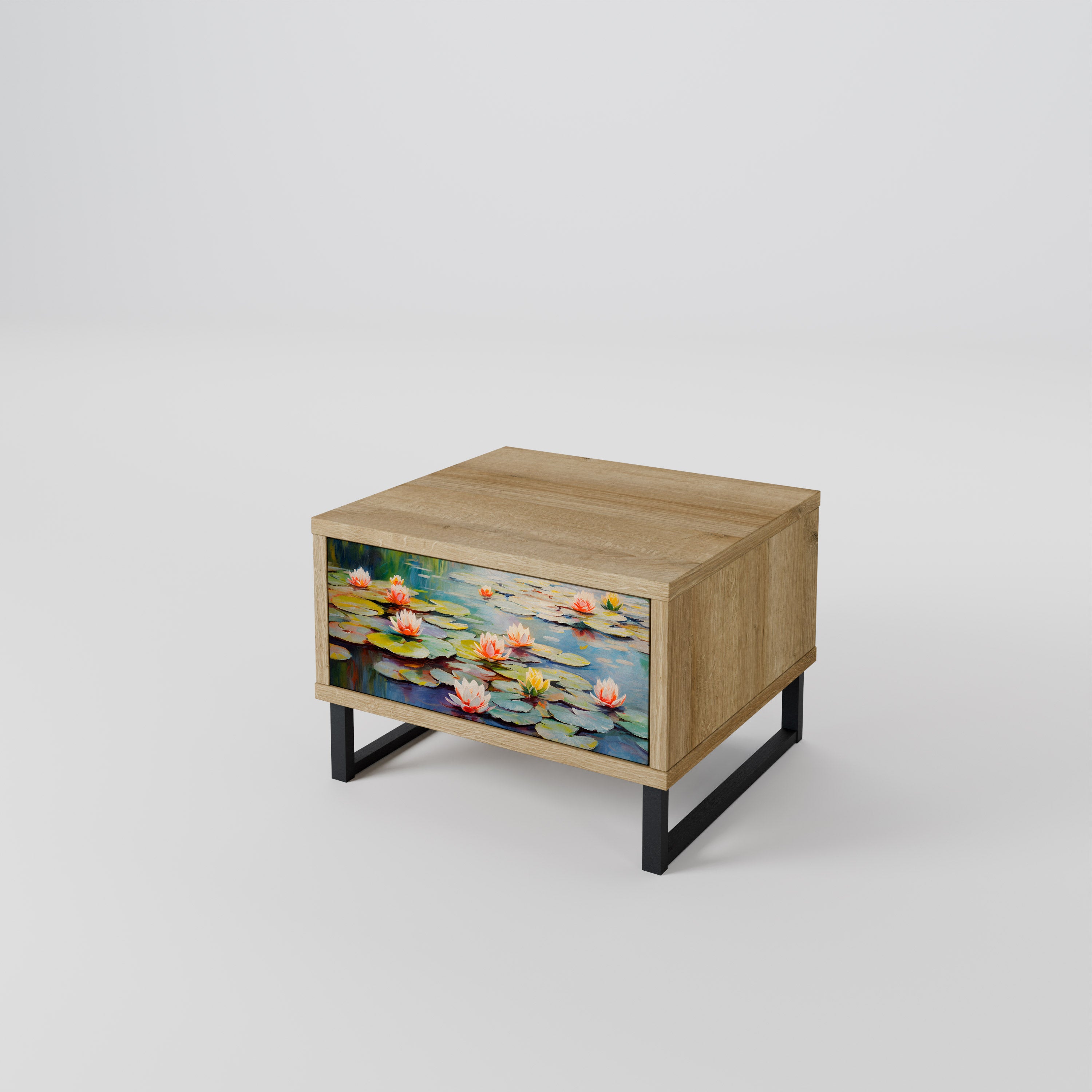 BLOOMING WATERS Mesita de Noche