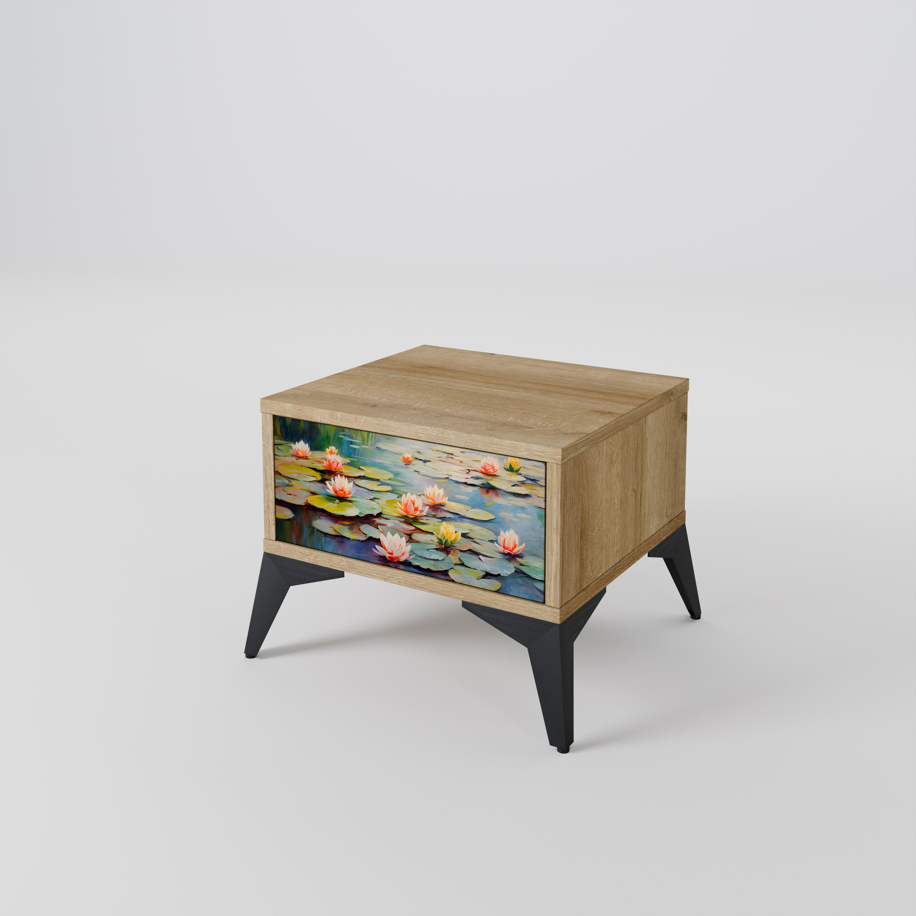 BLOOMING WATERS Mesita de Noche