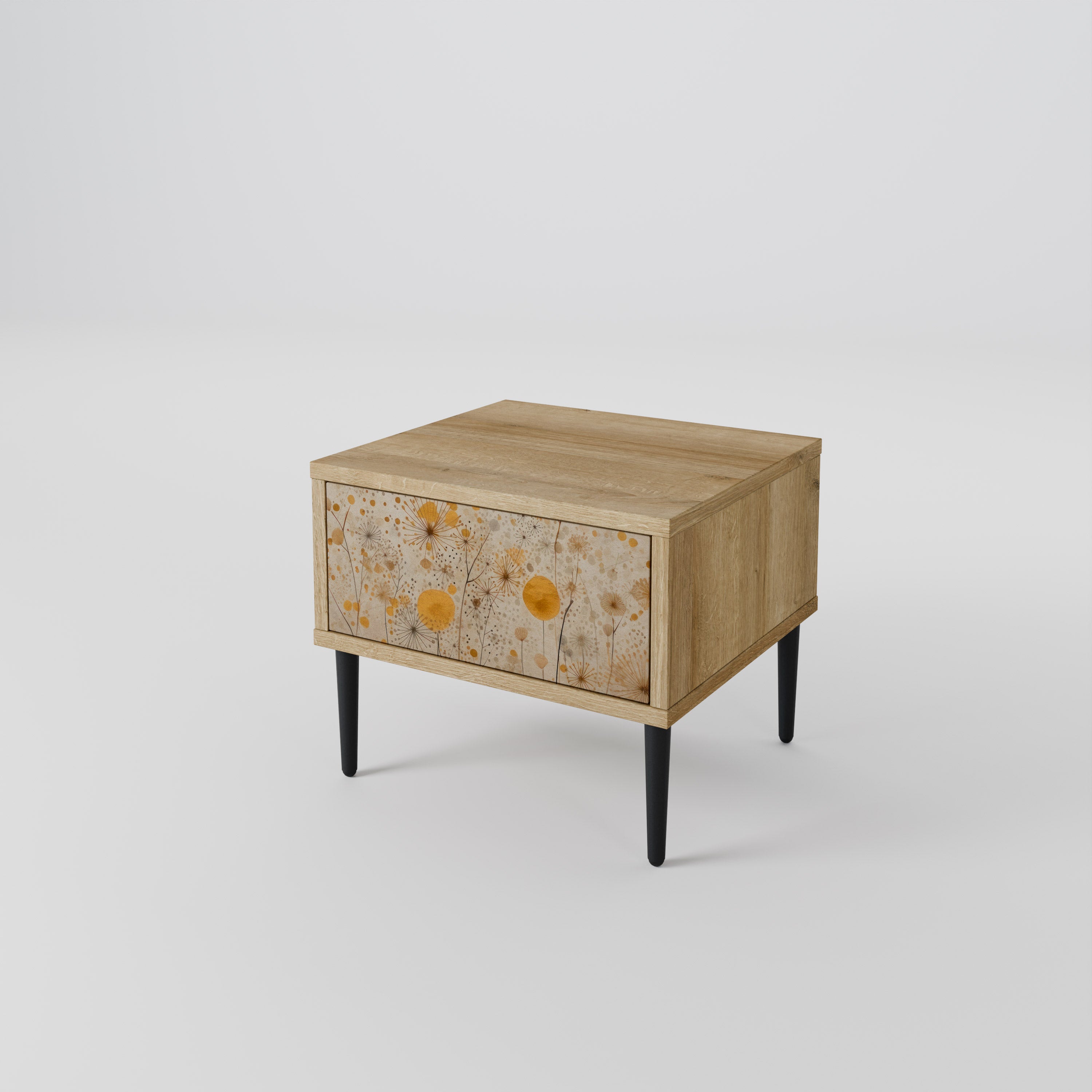 MORNING GLADE Nightstand in Oak Effect