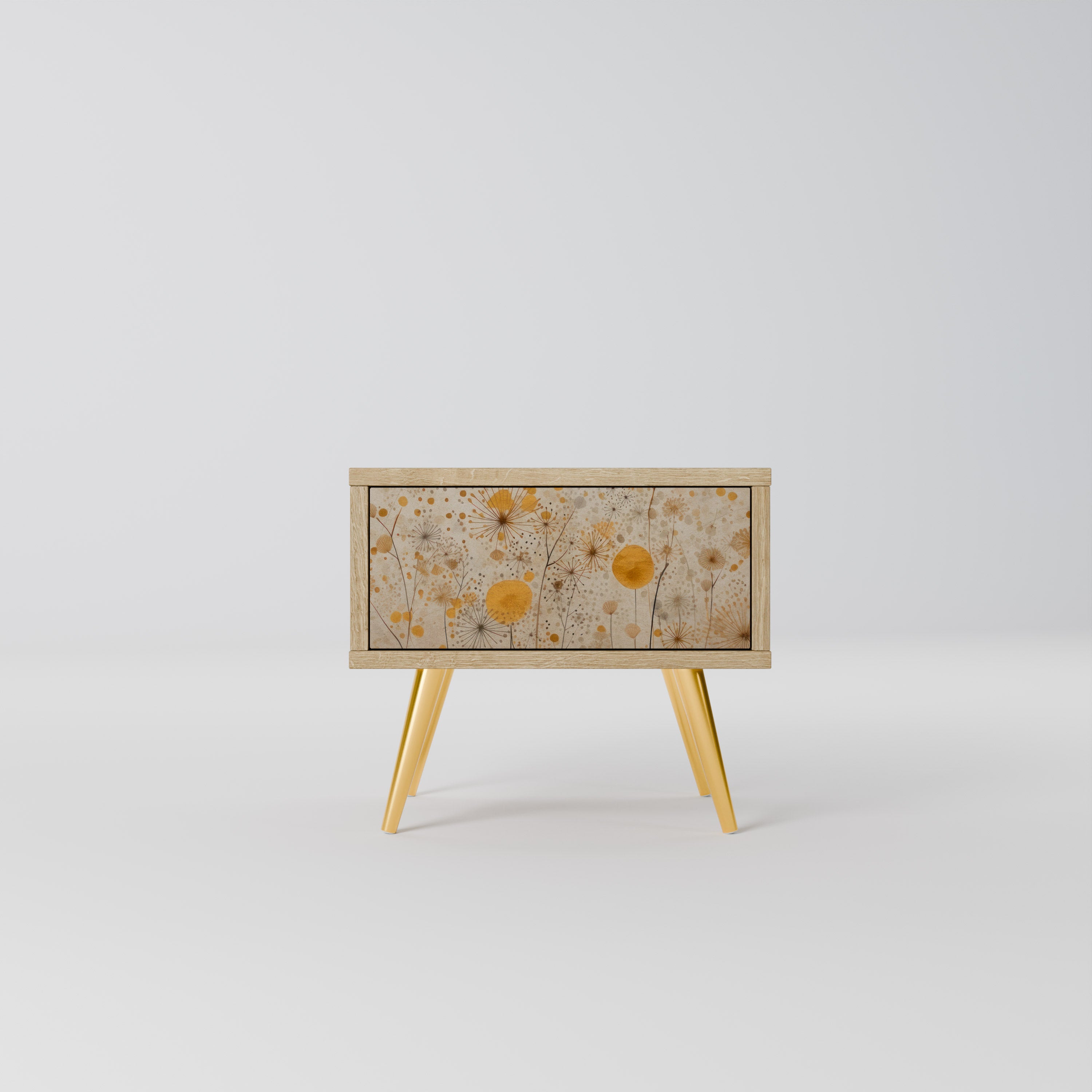 MORNING GLADE Nightstand in Oak Effect