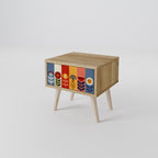 SCANDIC FLOWERET Mesita de Noche