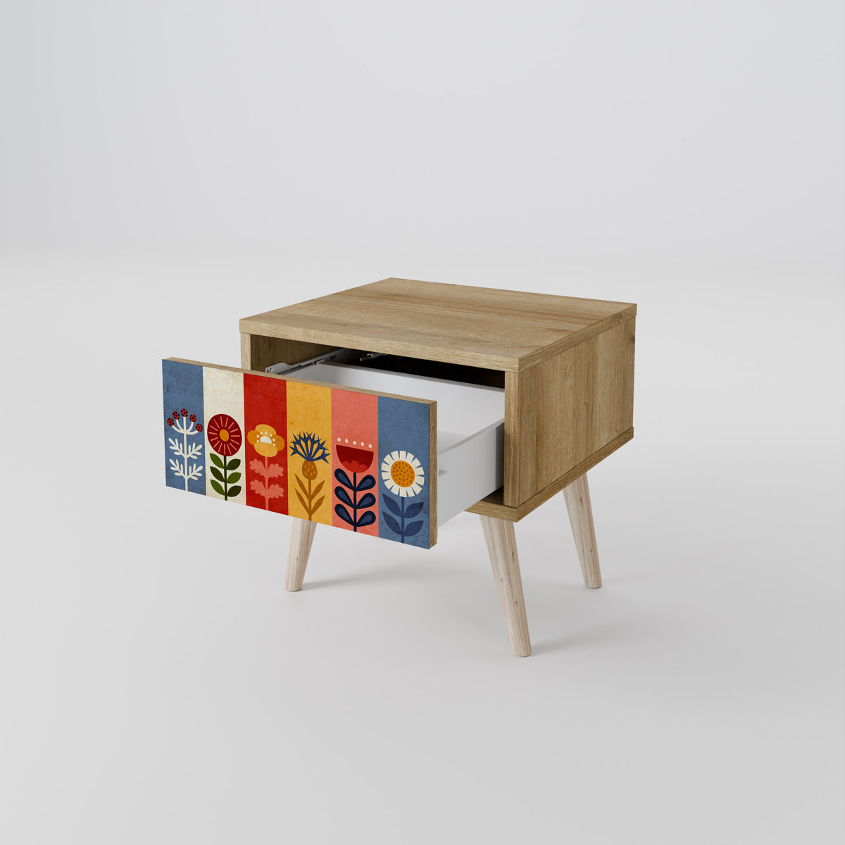 SCANDIC FLOWERET Mesita de Noche