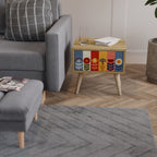 SCANDIC FLOWERET Mesita de Noche