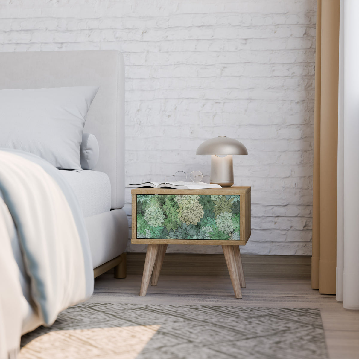 SUCCULENT CLUSTER Nightstand