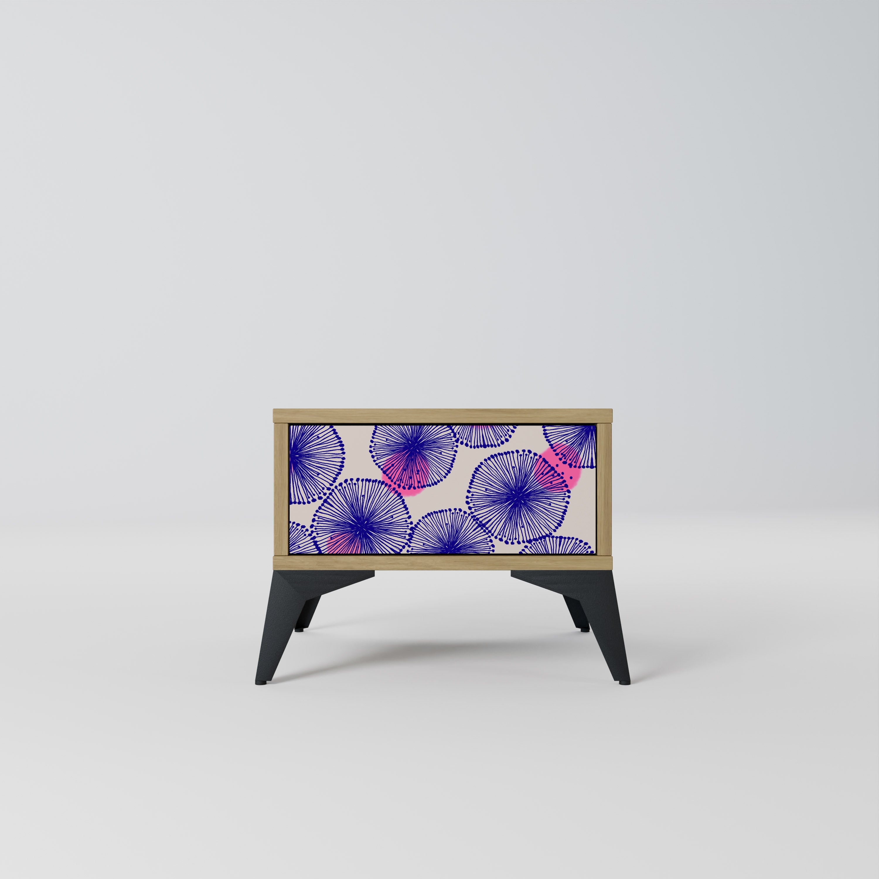 MAGIC NATURE Nightstand in Oak Effect