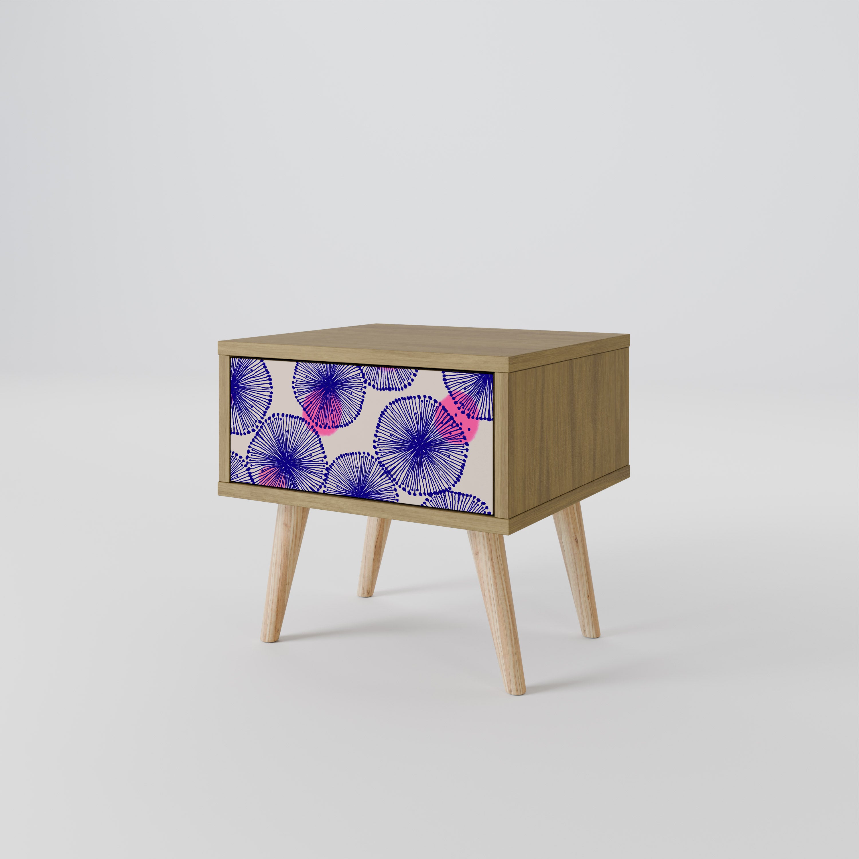 MAGIC NATURE Nightstand in Oak Effect