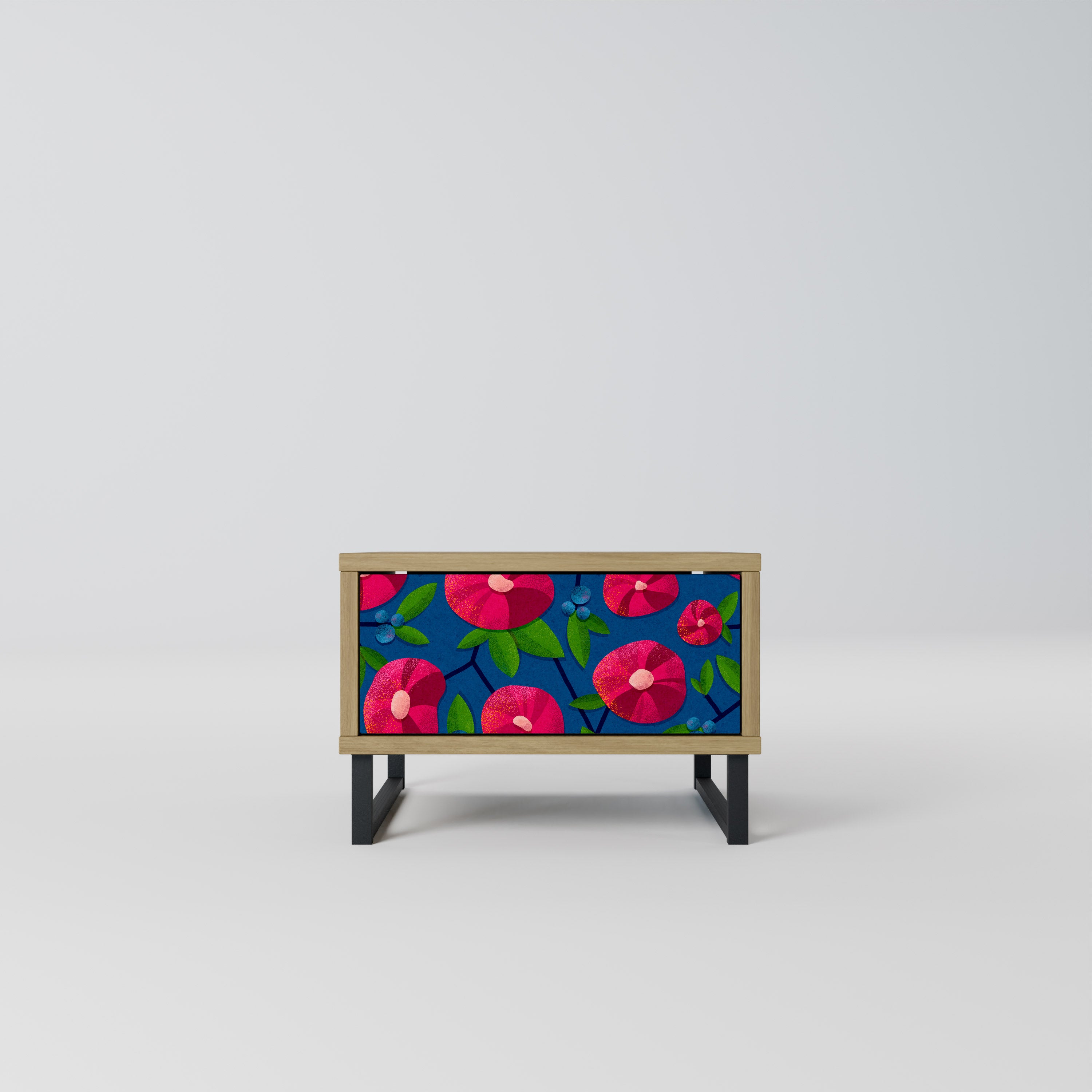 SPRING THOUGHTS Nightstand in Oak Effect