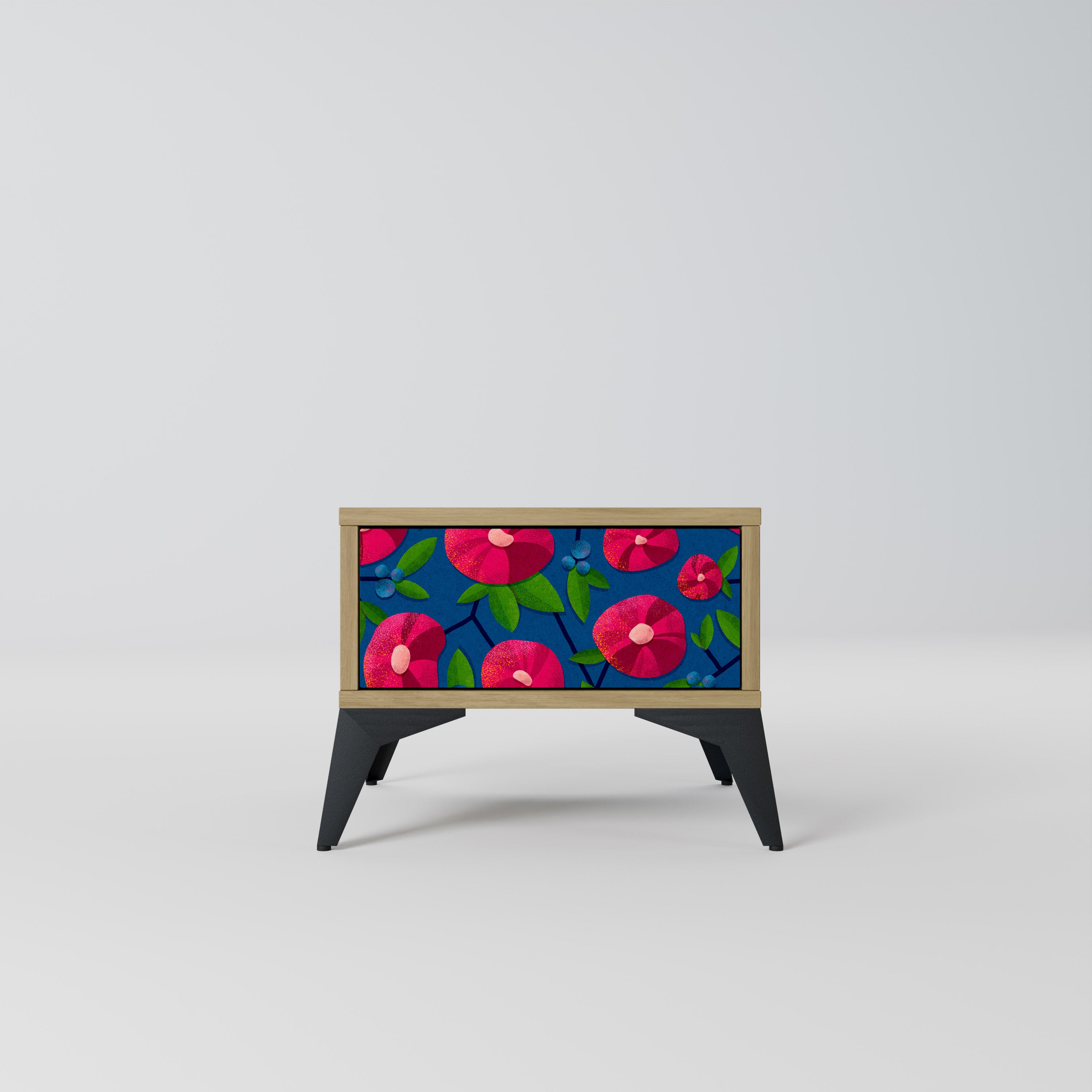 SPRING THOUGHTS Nightstand in Oak Effect