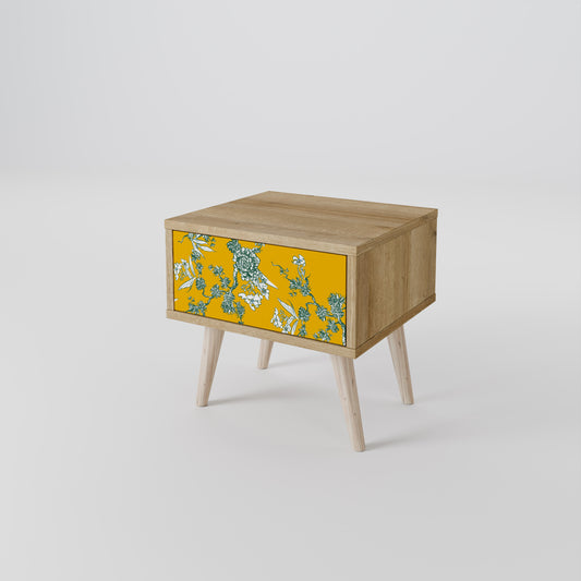 YELLOW CHINOISERIE Mesita de Noche