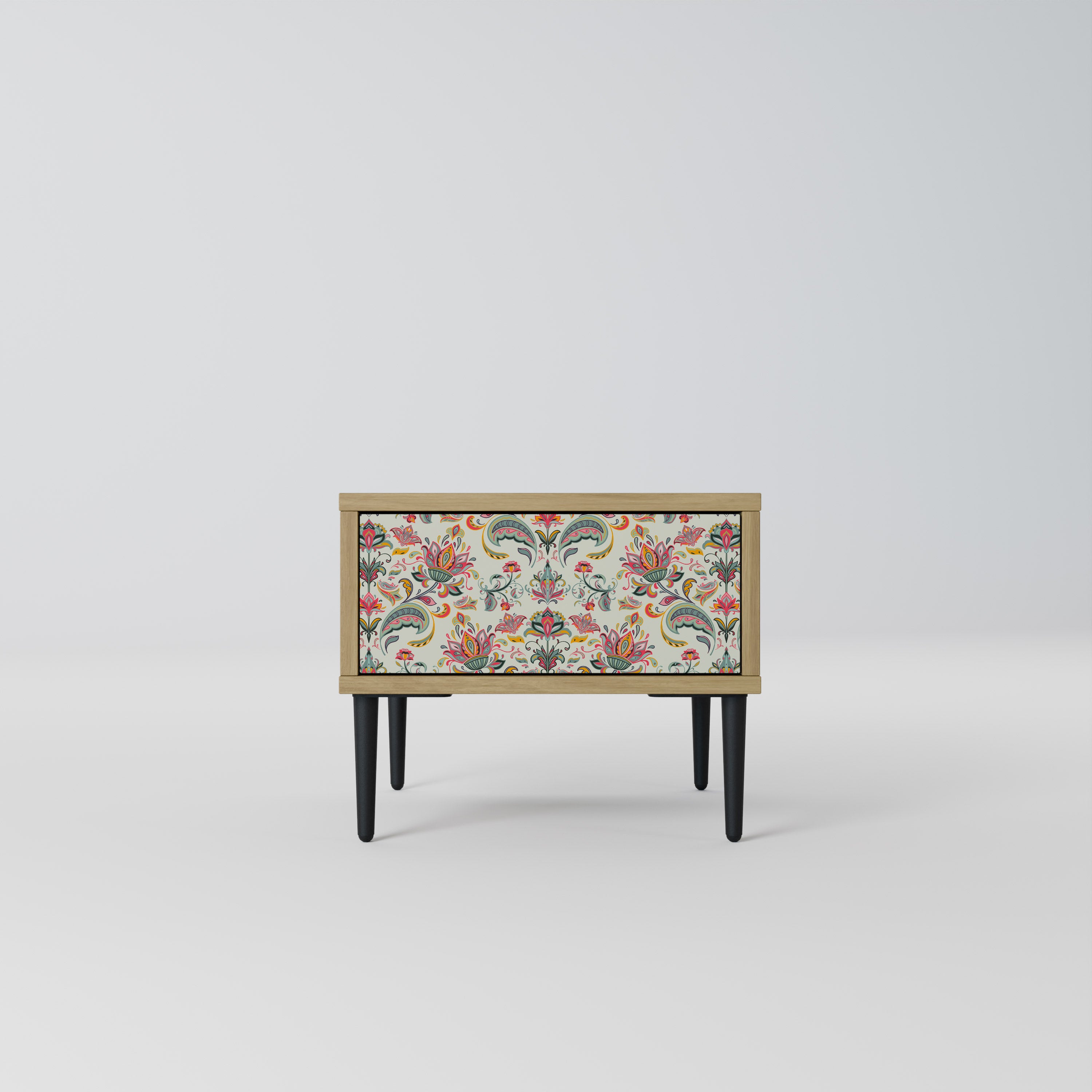 ORGANIC FOLKLORE Nightstand in Oak Effect