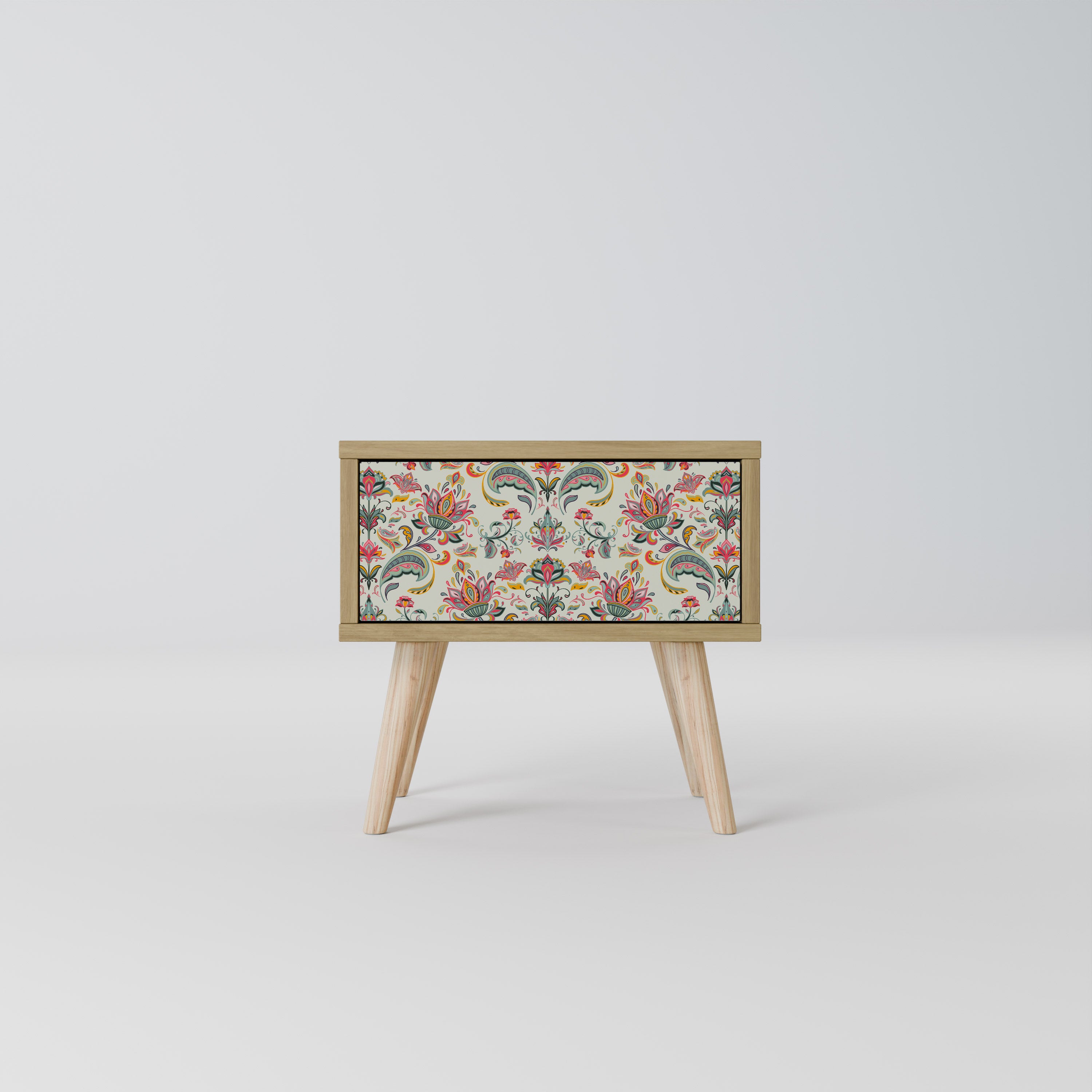 ORGANIC FOLKLORE Nightstand in Oak Effect