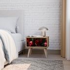 DAHLIAS AND POMEGRANATES Mesita de Noche