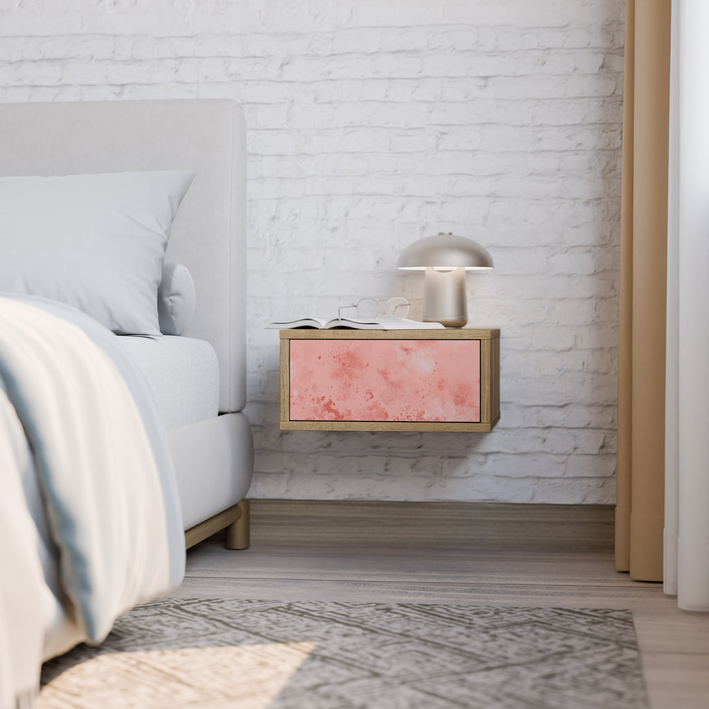 CRANE DANCE Nightstand in Oak Effect