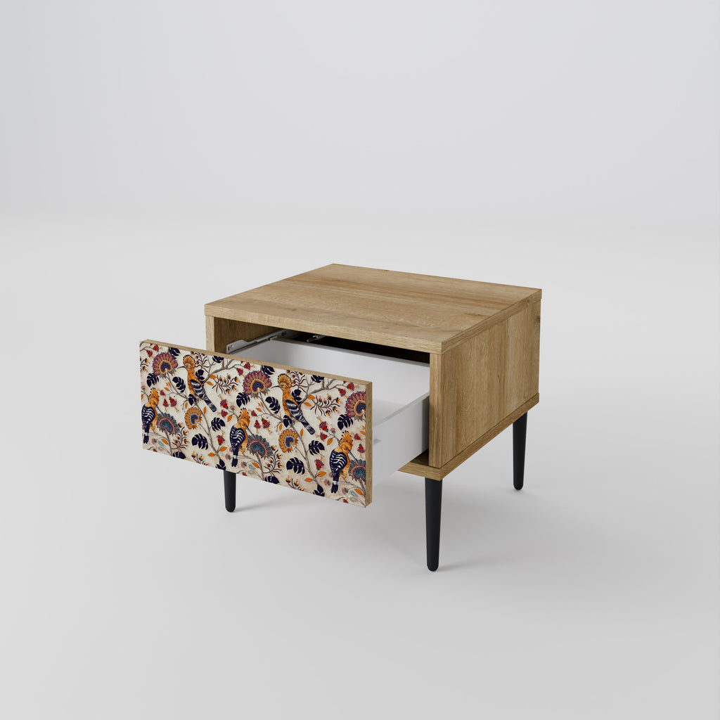 EMINENT HOOPOE Nightstand in Oak Effect