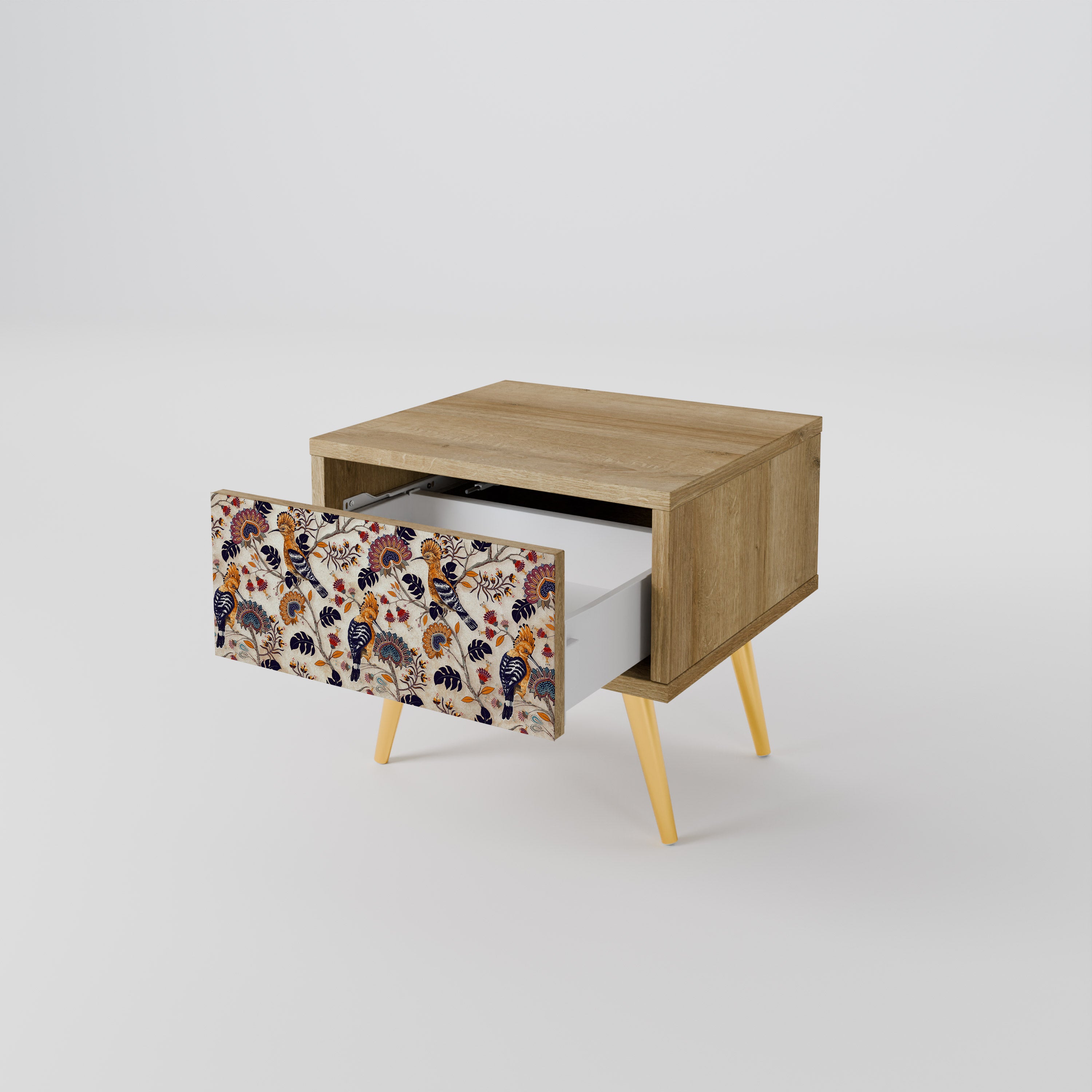 EMINENT HOOPOE Nightstand in Oak Effect