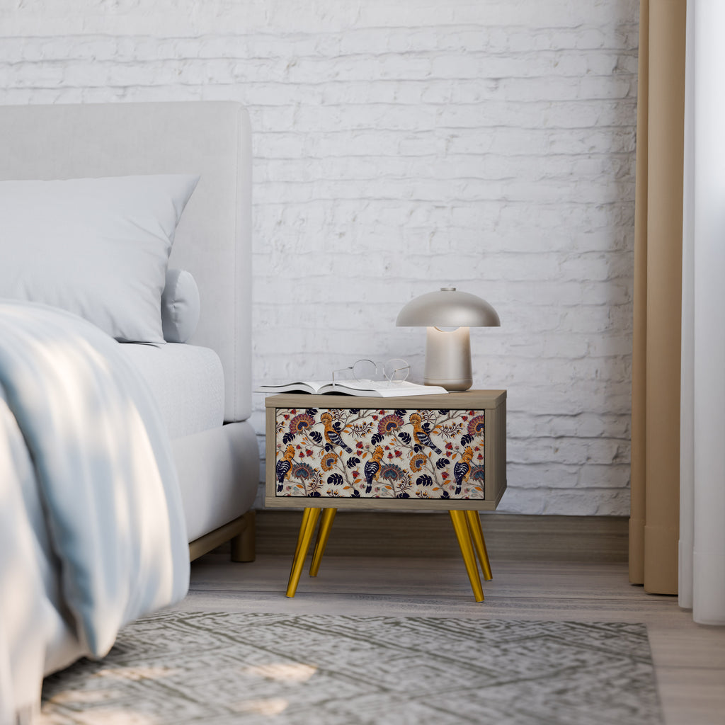 EMINENT HOOPOE Nightstand in Oak Effect