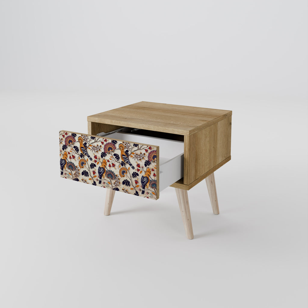 EMINENT HOOPOE Nightstand in Oak Effect