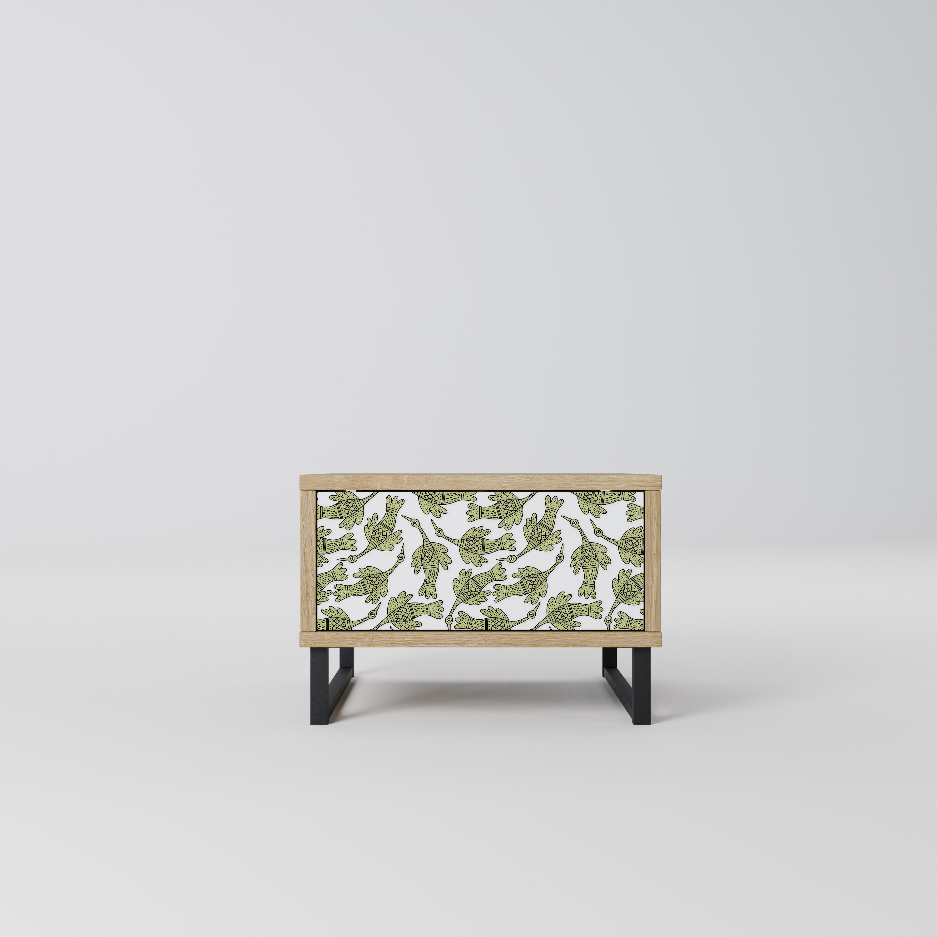 SEEDLING SONGBIRD Nightstand in Oak Effect