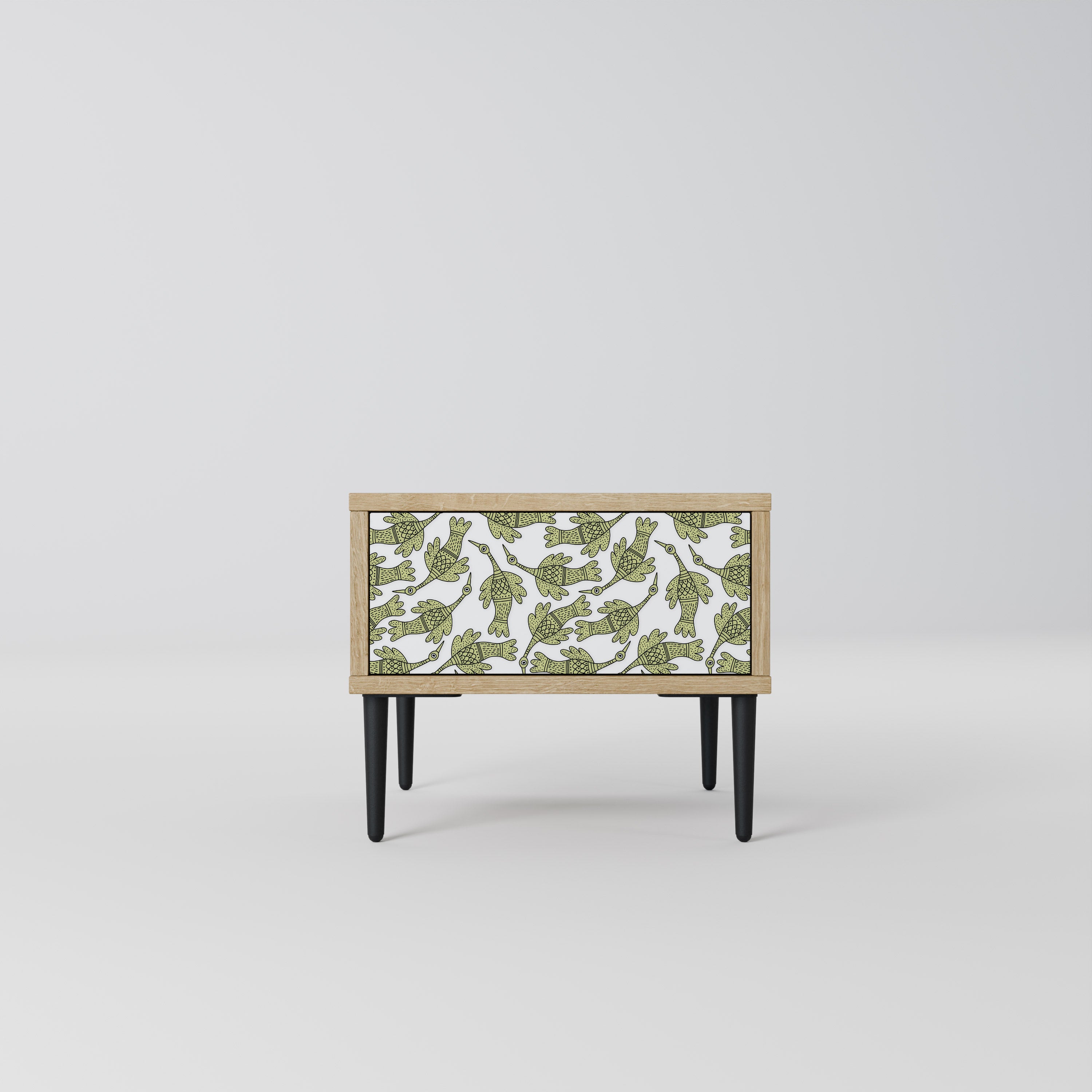 SEEDLING SONGBIRD Nightstand in Oak Effect
