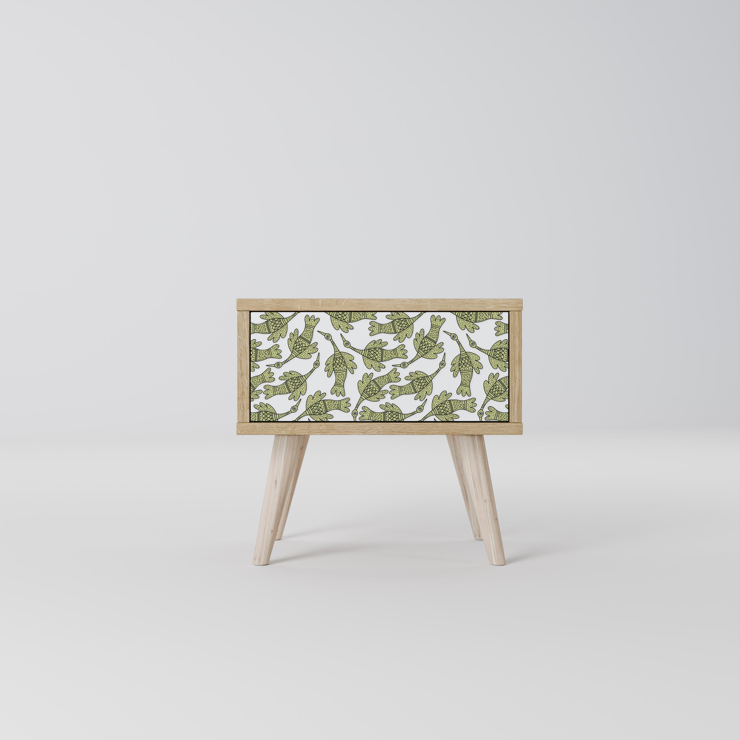 SEEDLING SONGBIRD Nightstand in Oak Effect