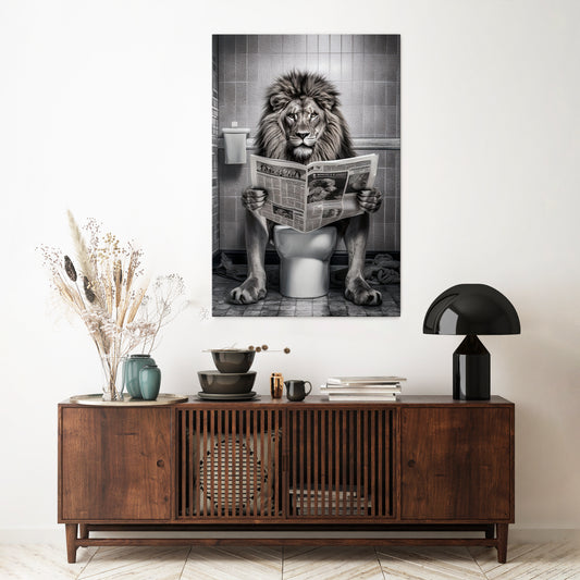 ROAR PRESS REVIEW Cuadro en lienzo vertical