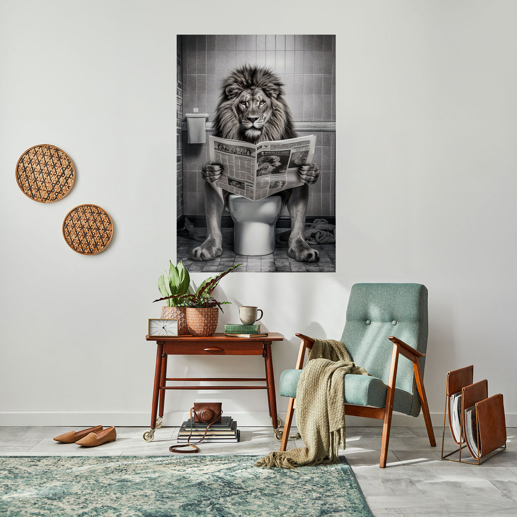 ROAR PRESS REVIEW Peel and Stick Vertical Poster